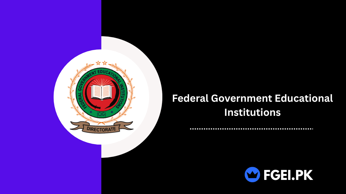 Federal Government Educational Institutions