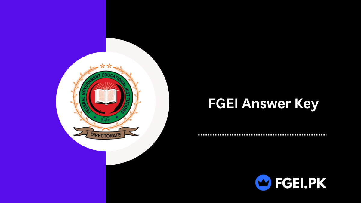 FGEI Answer Key