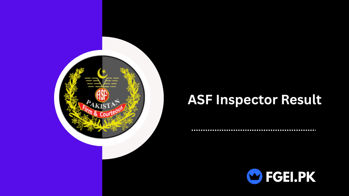 ASF Inspector Result